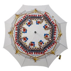 Las Vegas Welcome Sign Icons Hook Handle Umbrellas (large) by Gravityx9