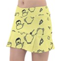 Tea Seamless Pattern Teatime Tennis Skirt View1