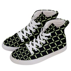 Pattern Digital Seamless Texture Women s Hi-top Skate Sneakers by Nexatart