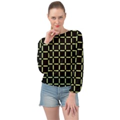 Pattern Digital Seamless Texture Banded Bottom Chiffon Top by Nexatart