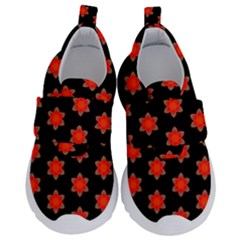 Flower Pattern Pattern Texture Kids  Velcro No Lace Shoes by Nexatart