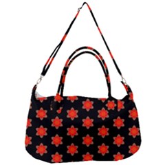 Flower Pattern Pattern Texture Removal Strap Handbag by Nexatart