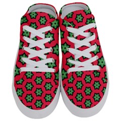 Pattern Flower Pattern Seamless Half Slippers by Nexatart