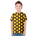 Pattern Colorful Background Texture Kids  Cotton Tee View1