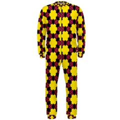 Pattern Colorful Background Texture Onepiece Jumpsuit (men) 