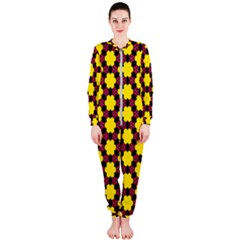 Pattern Colorful Background Texture Onepiece Jumpsuit (ladies) 