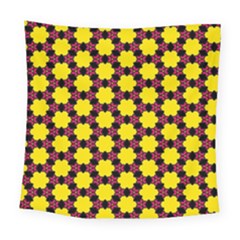 Pattern Colorful Background Texture Square Tapestry (large)