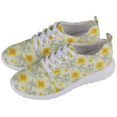 Floral Background Scrapbooking Men s Lightweight Sports Shoes by Nexatart