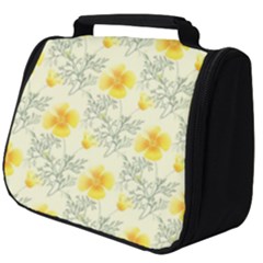 Floral Background Scrapbooking Full Print Travel Pouch (big) by Nexatart