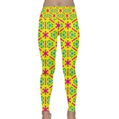 Pattern Texture Seamless Modern Lightweight Velour Classic Yoga Leggings by Nexatart