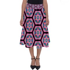 Background Pattern Tile Perfect Length Midi Skirt by Nexatart