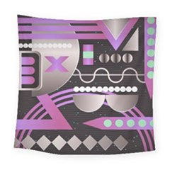 Background Abstract Geometric Square Tapestry (large)