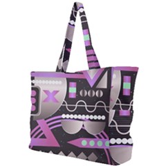 Background Abstract Geometric Simple Shoulder Bag by Nexatart