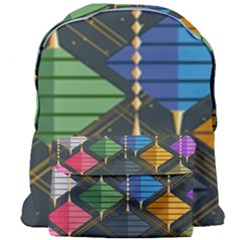 Background Colors Non Seamless Giant Full Print Backpack by Nexatart