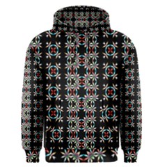 Pattern Black Background Texture Men s Pullover Hoodie