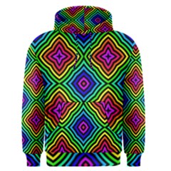 Pattern Rainbow Colors Rainbow Men s Pullover Hoodie