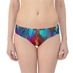 Background Sci Fi Fantasy Colorful Hipster Bikini Bottoms by Nexatart