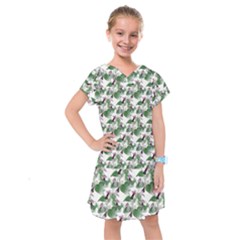 Seamless Background Vintage Kids  Drop Waist Dress