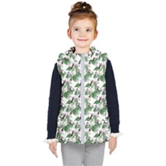 Seamless Background Vintage Kids  Hooded Puffer Vest by Nexatart