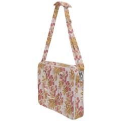 Scrapbook Floral Decorative Vintage Cross Body Office Bag