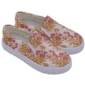 Scrapbook Floral Decorative Vintage Kids  Canvas Slip Ons View3