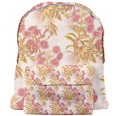 Scrapbook Floral Decorative Vintage Giant Full Print Backpack by Nexatart