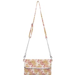 Scrapbook Floral Decorative Vintage Mini Crossbody Handbag by Nexatart