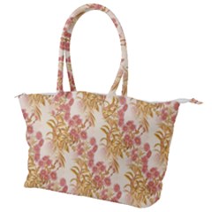 Scrapbook Floral Decorative Vintage Canvas Shoulder Bag by Nexatart