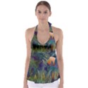 Mountains Abstract Mountain Range Babydoll Tankini Top View1