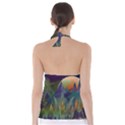 Mountains Abstract Mountain Range Babydoll Tankini Top View2