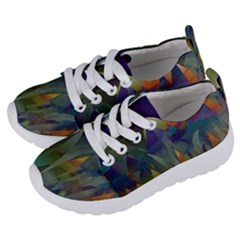 Mountains Abstract Mountain Range Kids  Lightweight Sports Shoes by Nexatart