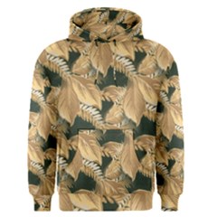 Scrapbook Leaves Decorative Men s Pullover Hoodie