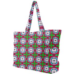 Squares Square Pattern Simple Shoulder Bag by Nexatart