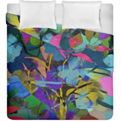 Flowers Abstract Branches Duvet Cover Double Side (king Size)