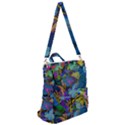 Flowers Abstract Branches Crossbody Backpack View2