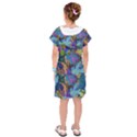 Flowers Abstract Branches Kids  Drop Waist Dress View2