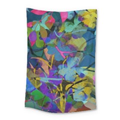 Flowers Abstract Branches Small Tapestry