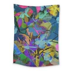 Flowers Abstract Branches Medium Tapestry