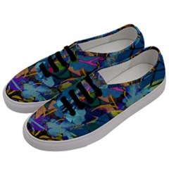 Flowers Abstract Branches Men s Classic Low Top Sneakers