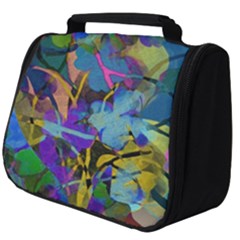 Flowers Abstract Branches Full Print Travel Pouch (big)