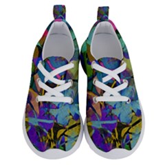 Flowers Abstract Branches Running Shoes