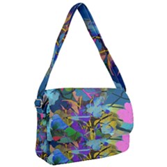 Flowers Abstract Branches Courier Bag