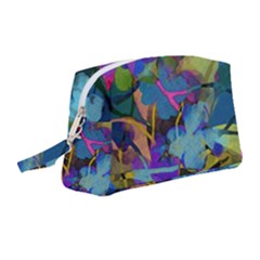 Flowers Abstract Branches Wristlet Pouch Bag (medium)