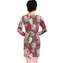 Roses Repeat Floral Bouquet Long Sleeve Nightdress View2