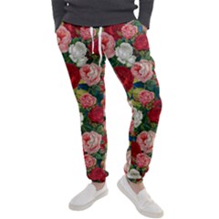 Roses Repeat Floral Bouquet Men s Jogger Sweatpants