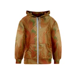 Mottle Color Movement Colorful Kids  Zipper Hoodie by Nexatart