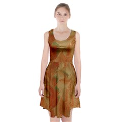 Mottle Color Movement Colorful Racerback Midi Dress by Nexatart