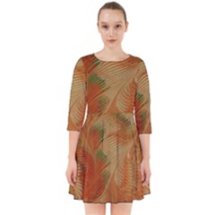 Mottle Color Movement Colorful Smock Dress by Nexatart