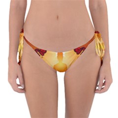 Buddah With Light Effect Reversible Bikini Bottom