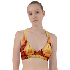 Buddah With Light Effect Sweetheart Sports Bra by FantasyWorld7